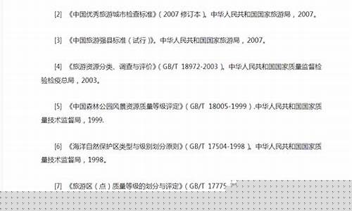 景区管理规章制度-景区管理的相关法规