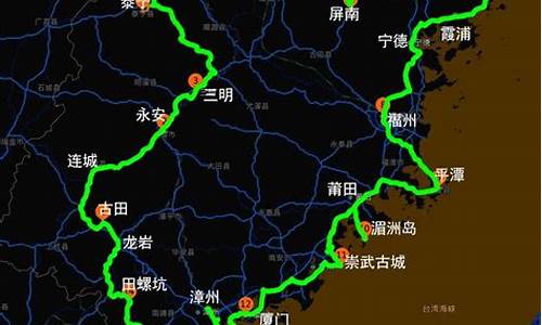 福建省内自驾游路线推荐-福建全省自驾游路线推荐表